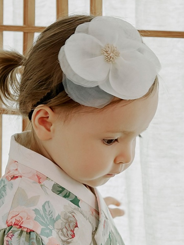 Hollyhock Hair Band