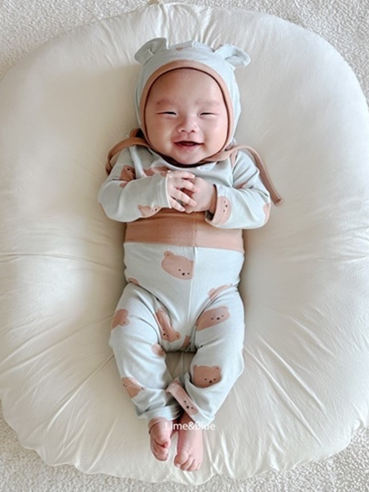 Bear Baby Top Bottom Set