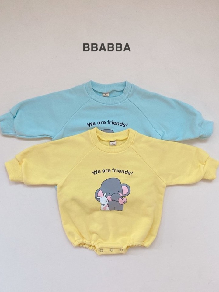 Heart Elephant Body Suit