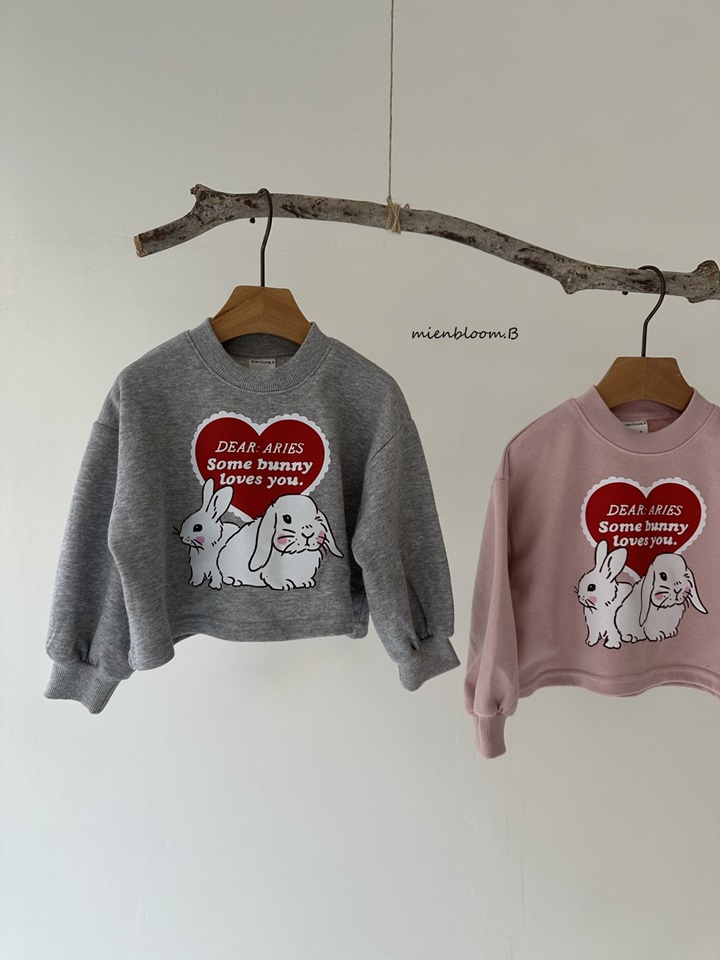 Heart Rabbit Sweatshirt