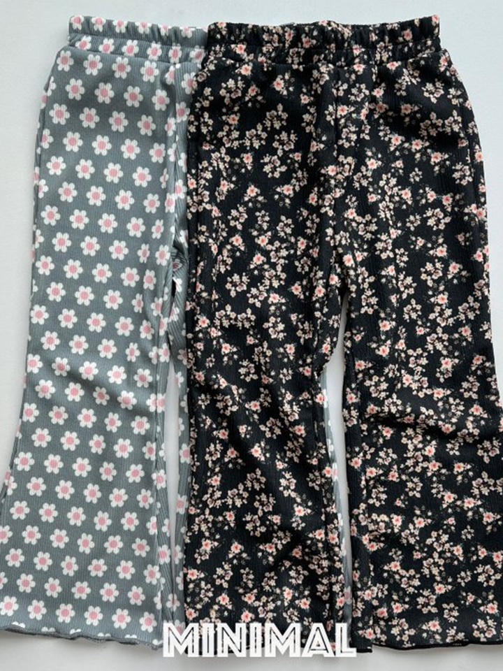 Flower Wide Pants