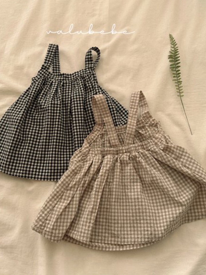 Windy Check One-Piece
