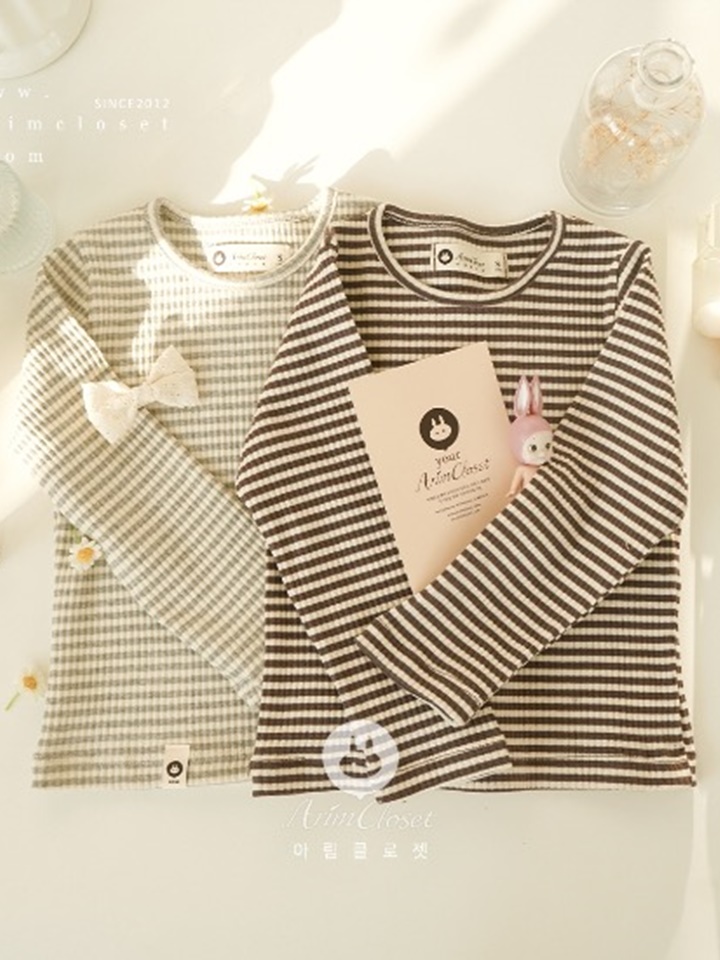 Stripe Slim C Tee
