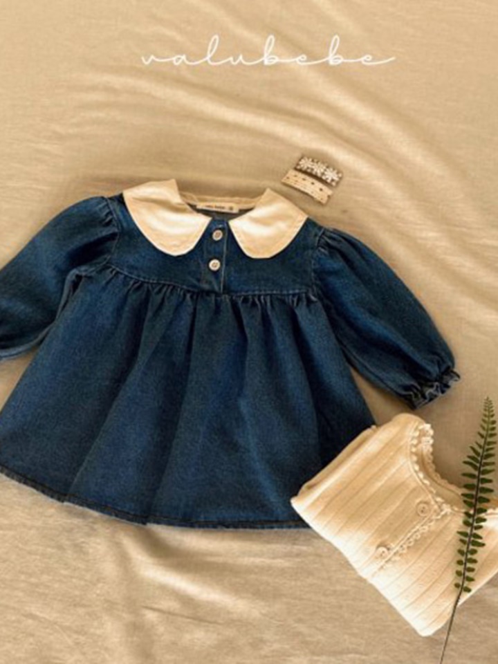Petite Denim One-Piece