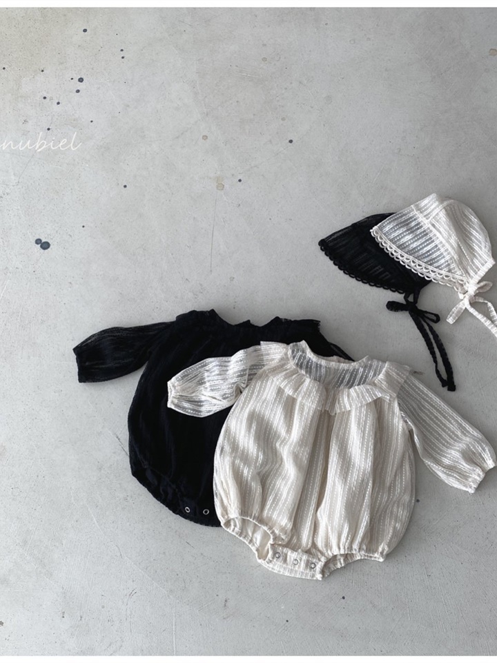 Bebe Lace Romper Bonnet