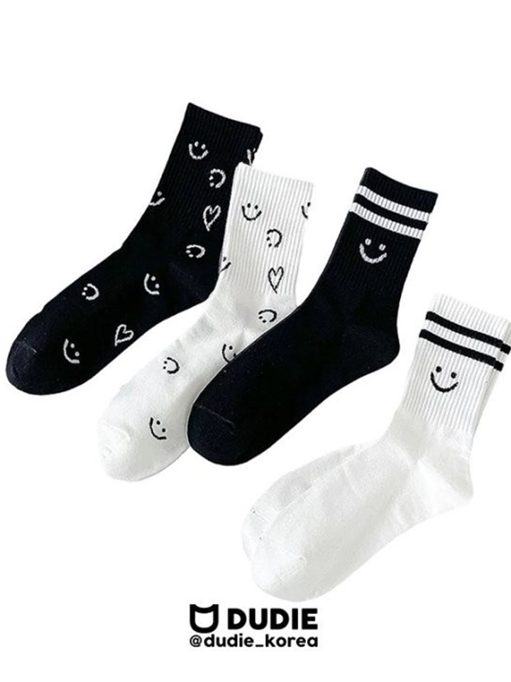 Two Line Smile Four Type Set