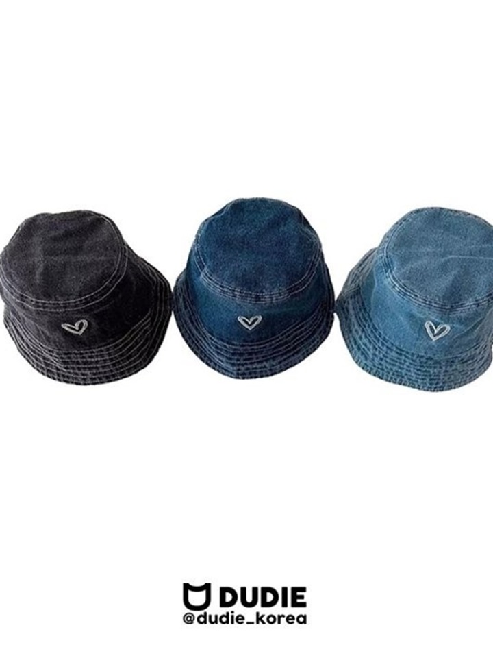 Heart Bucket Hats