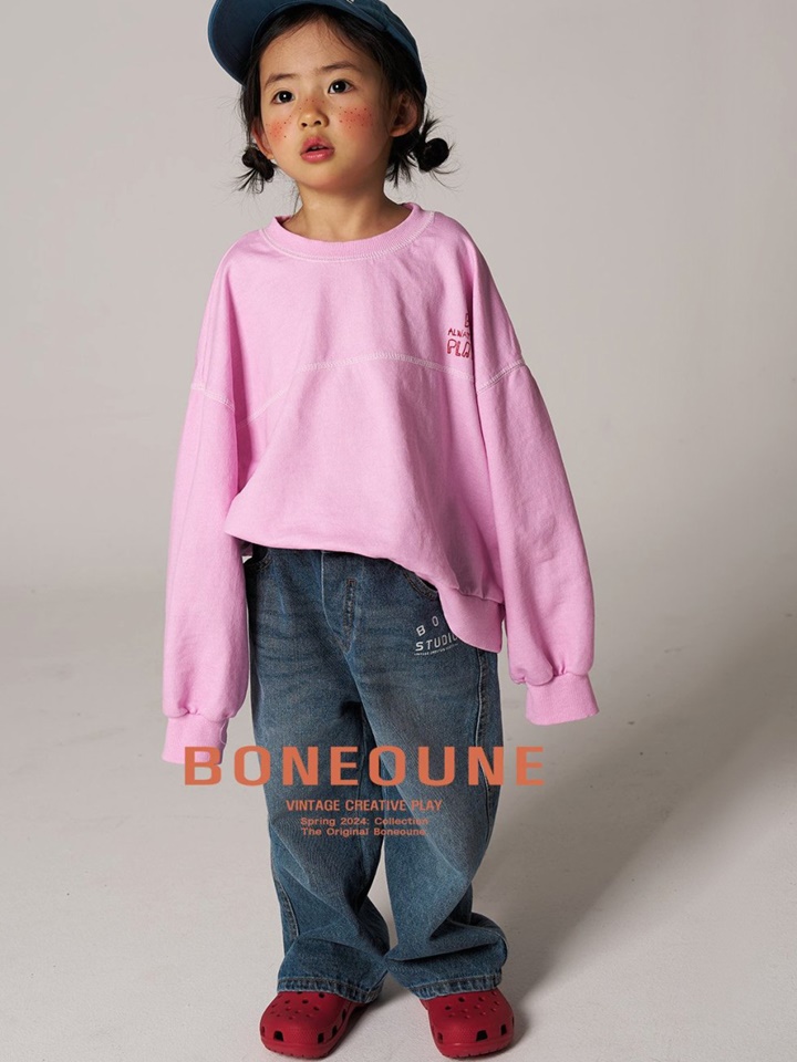 BON Open Denim Pants