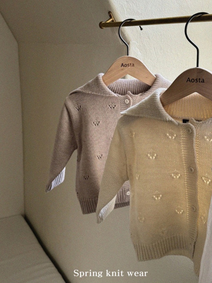 Eyelet Cardigan