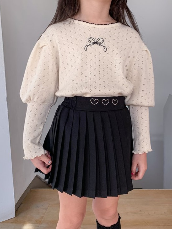 Eyelet Tee