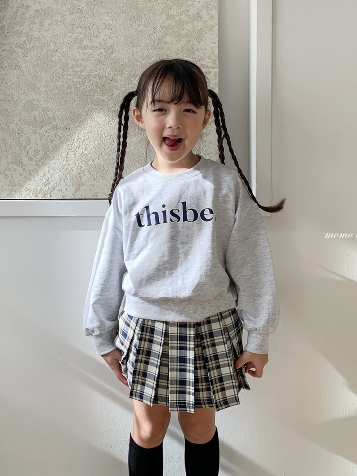 Check Pleated Skirt