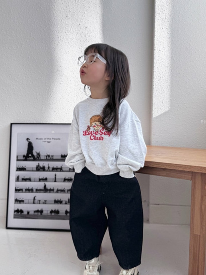 Love Crop Sweatshirt
