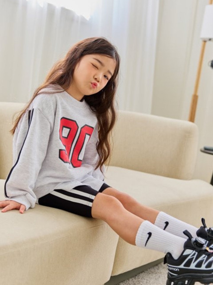 Two Line Biker Shorts Pants