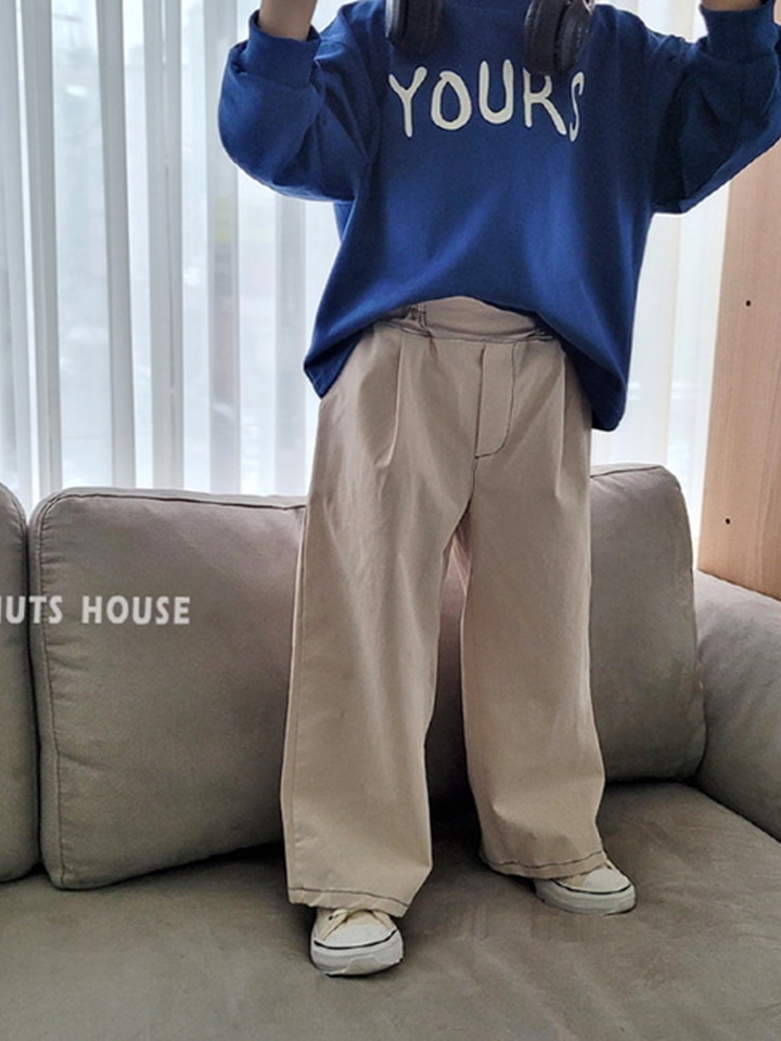 C Wrinkle Wide Pants