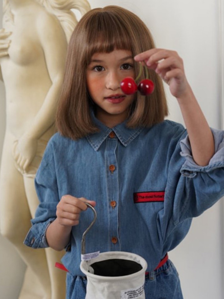 Freckle Denim Shirt