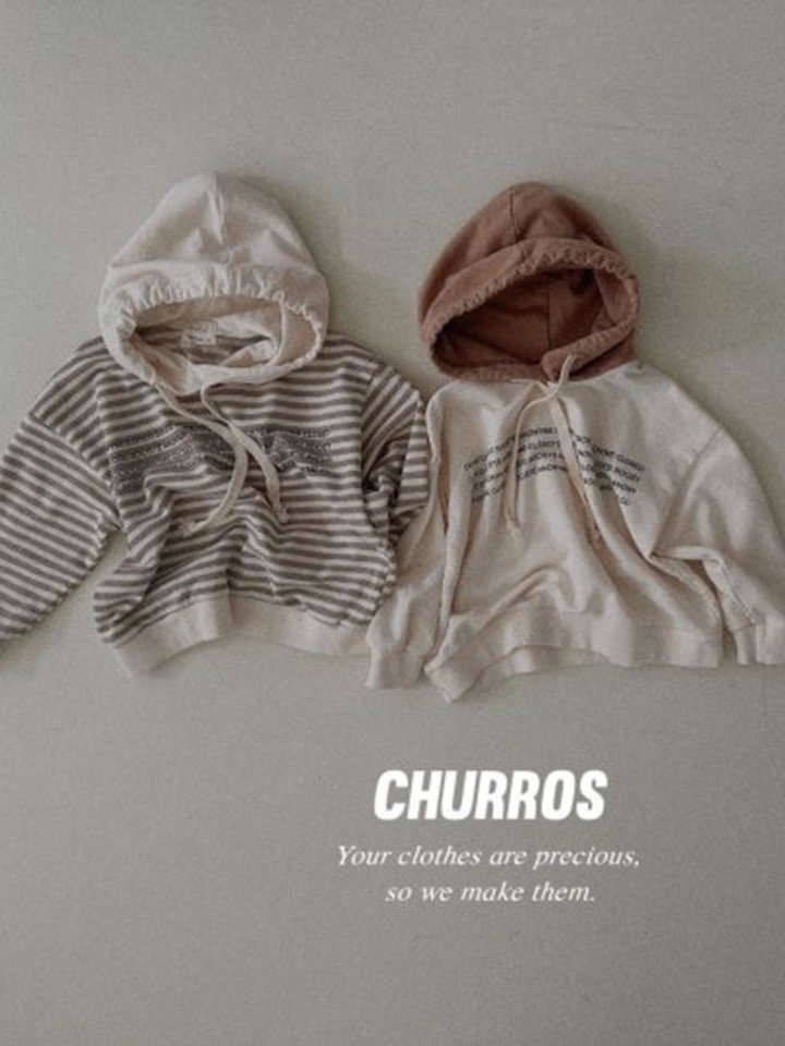 Lettering Color Hoody Tee