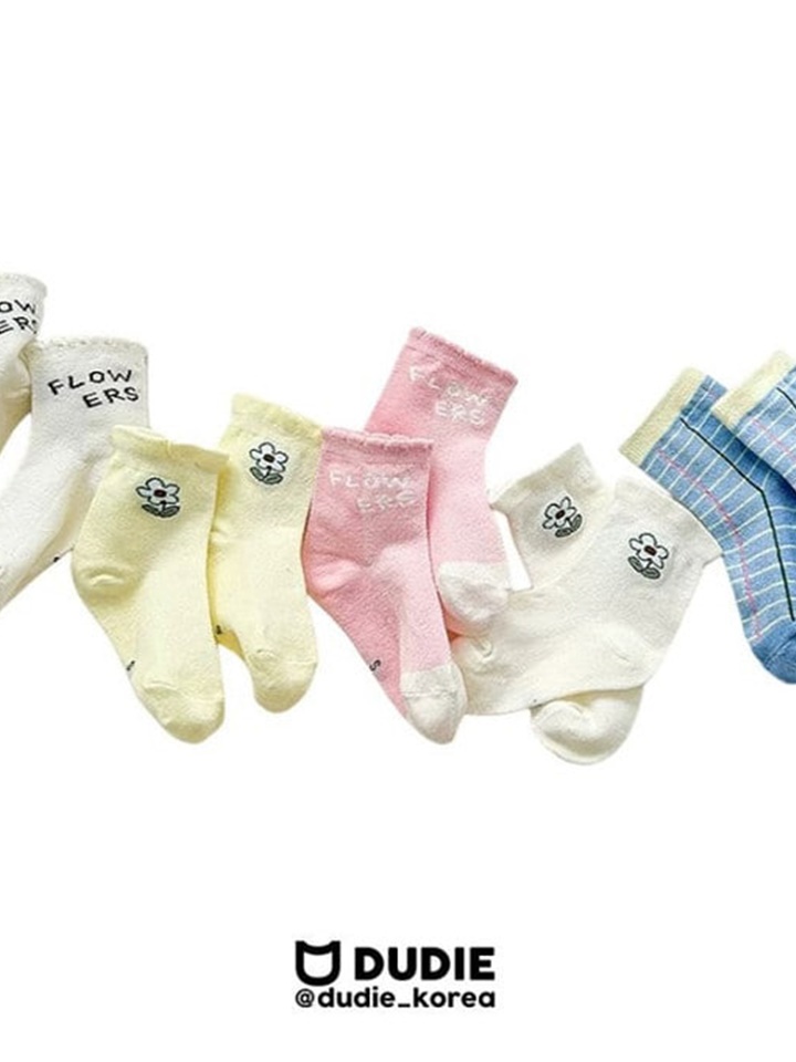 Flower Five Type Set