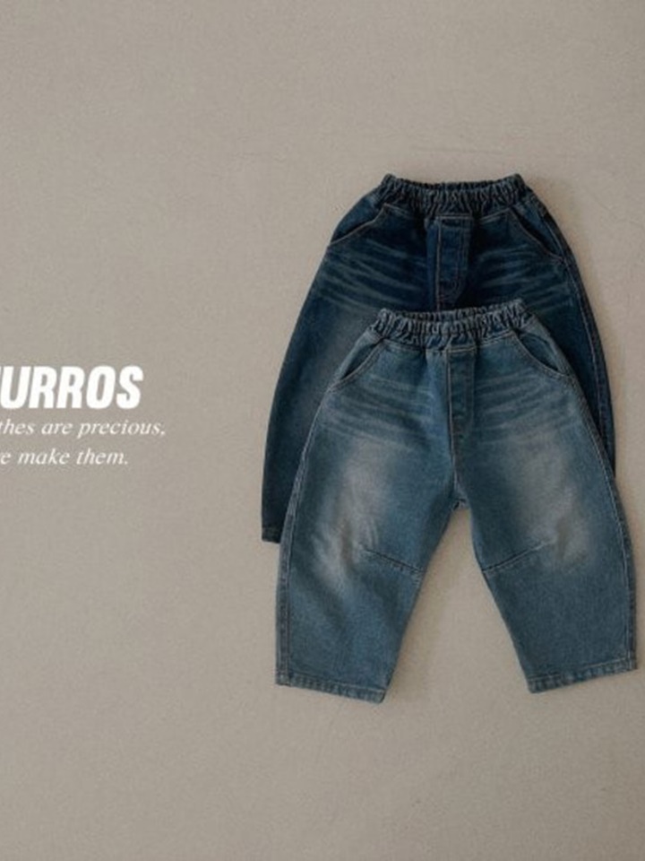 Side Slit Bang Bang Denim Pants
