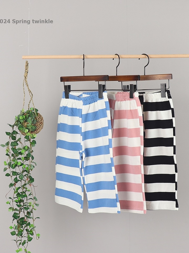 Striped Overalls