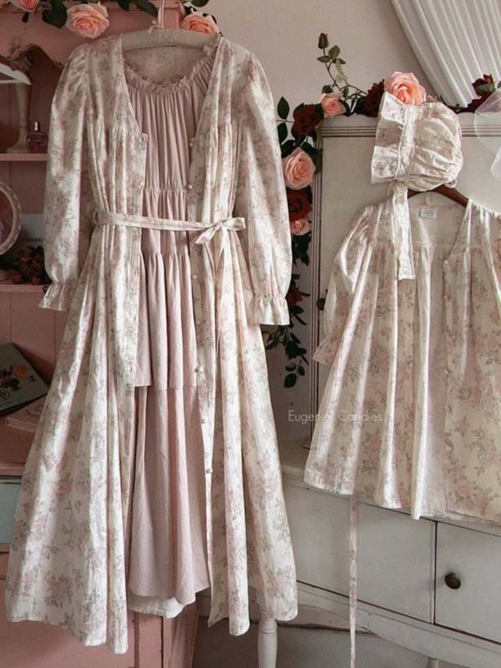 Blooming Dress + Robe