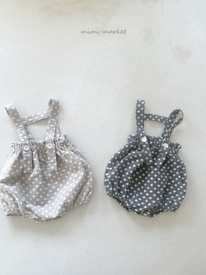 Dot Jar Suspender Pants