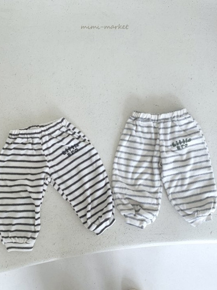 Stripe Terry Pants