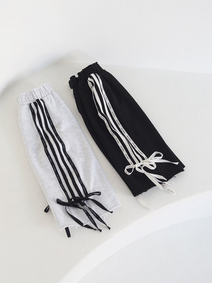 Tape Ribbon Training Pants