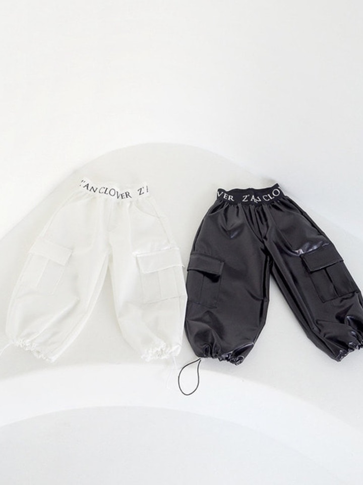 Banding Shine Cargo Pants
