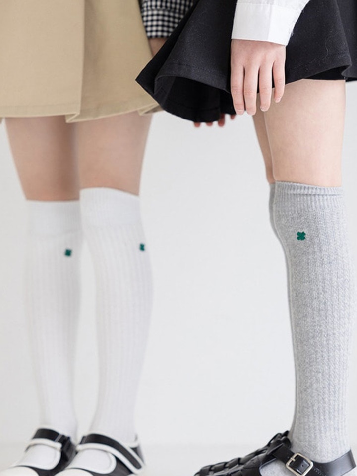 Clover Over Knee Socks
