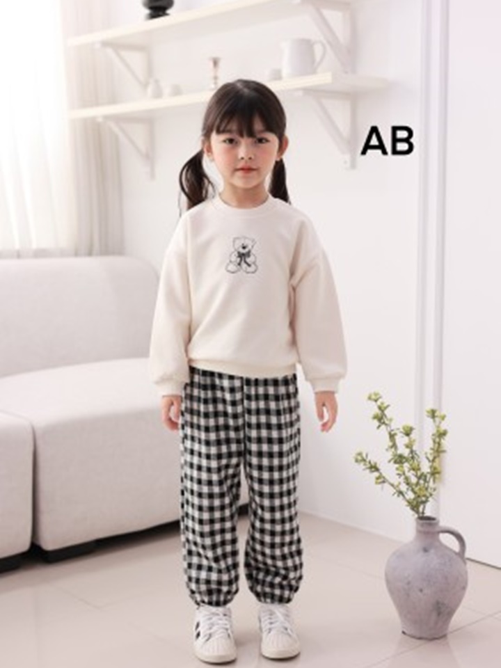 Check Bear Sweatshirt