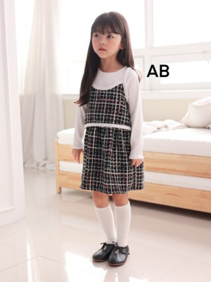 Tweed Vest Dress