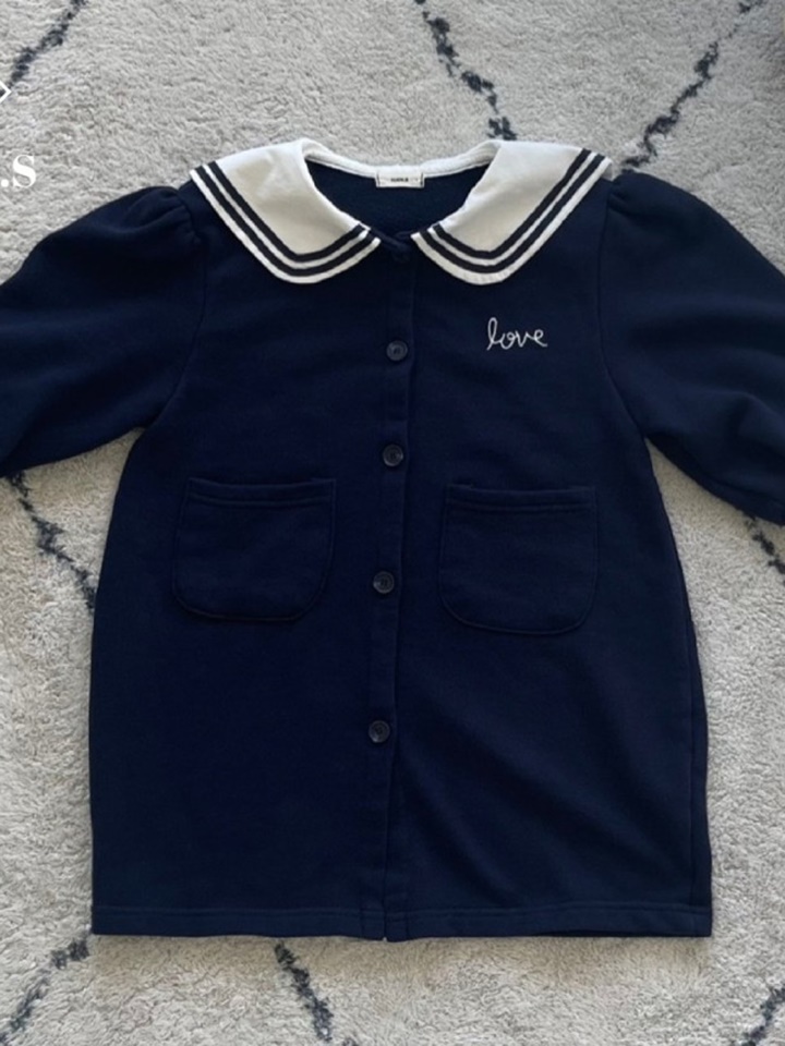 Sailor Collar One-Piece