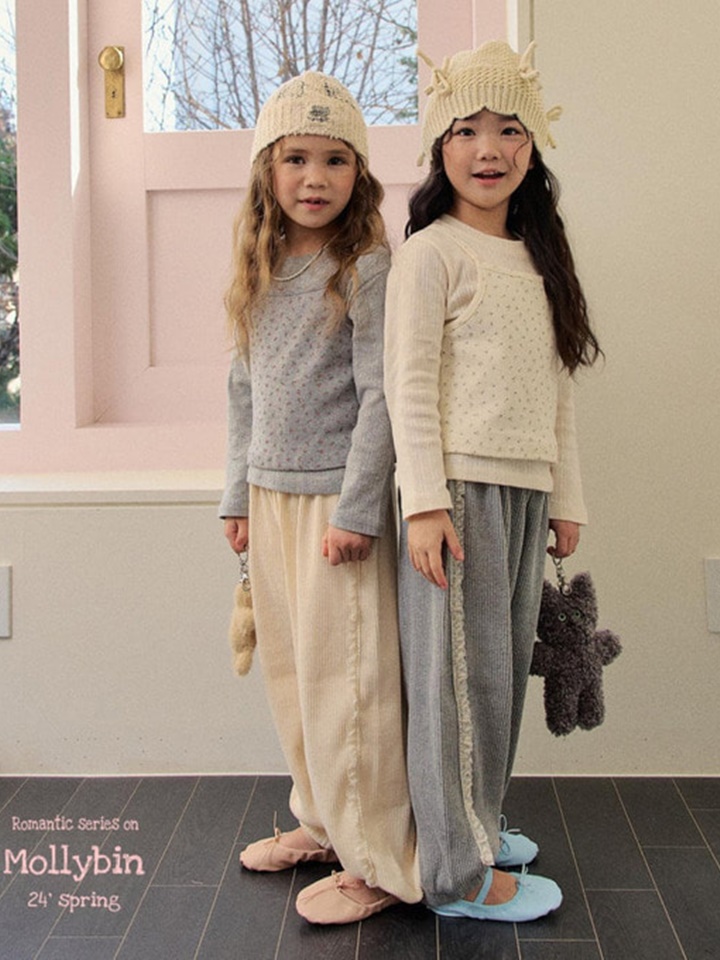 Lace Rib Pants