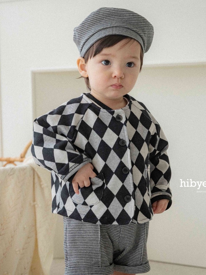 Cross Argyle Cardigan