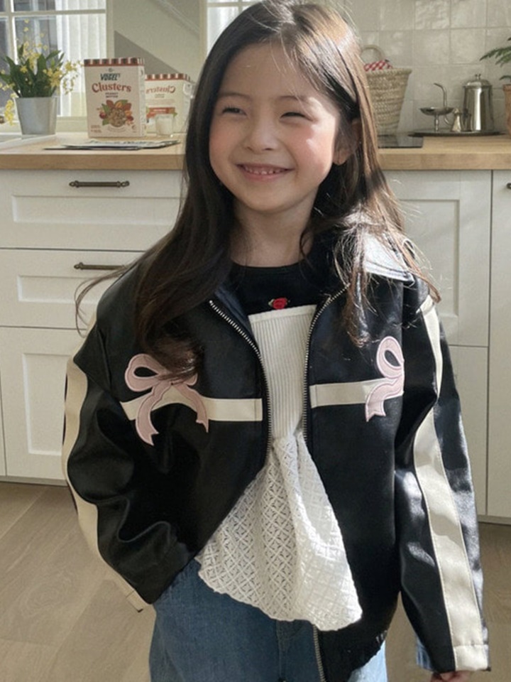 Ribbon Biker Jacket