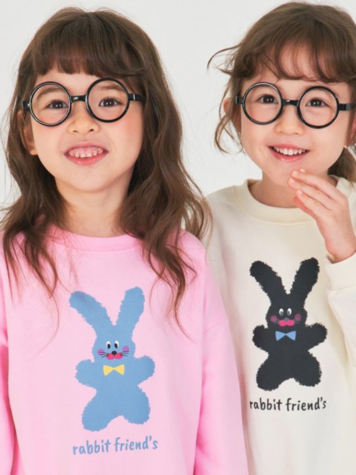 Rabbit Friend Top Bottom Set