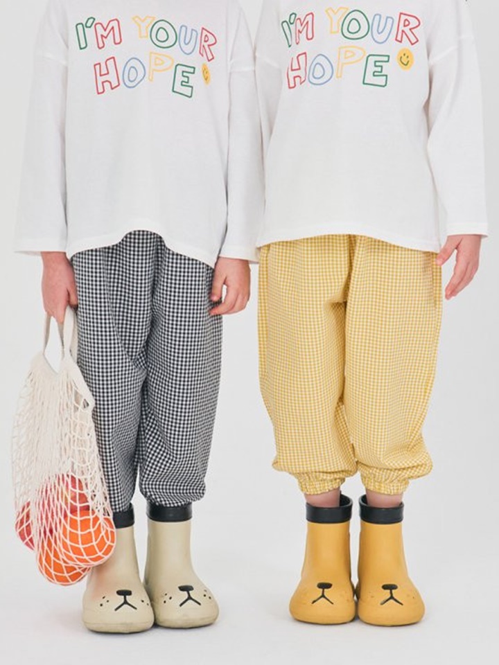 Check Span Pants