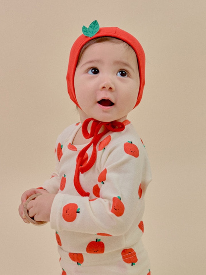 Apple Three Type Set Body Suit