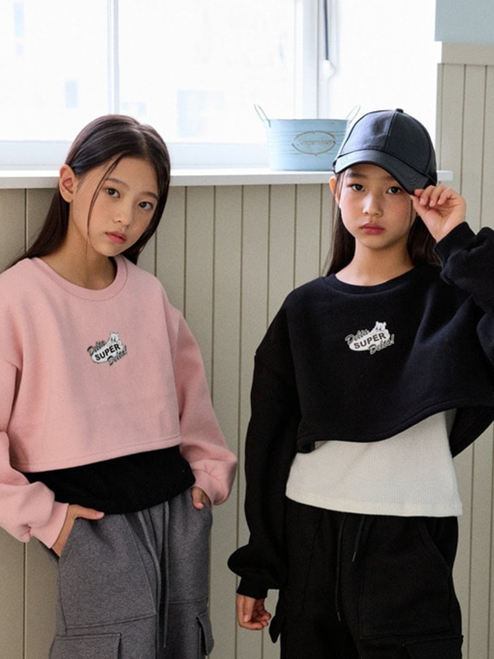 Bear Layered Sweatshirt