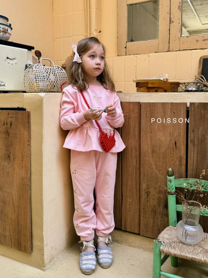 Glod Cherry Top Bottom Set