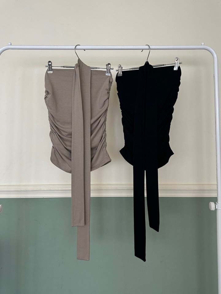 Shirring Tie Top