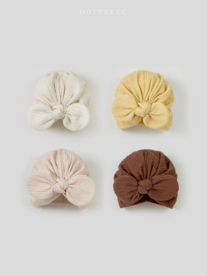 Butter Circle Ribbon Turban