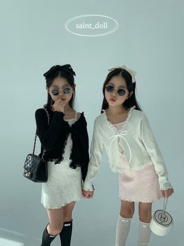 Frill Rib Cardigan