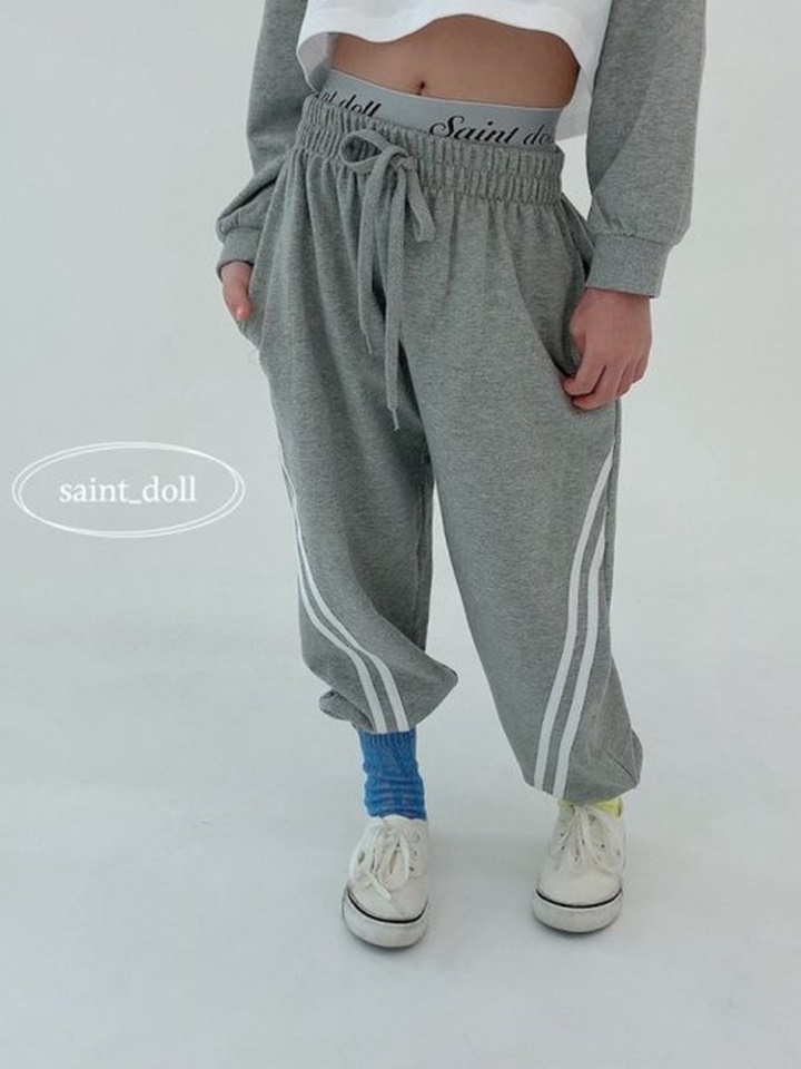 Diagonal Jogger Pants