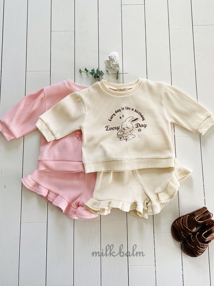 Bunny Frill Top Bottom Set