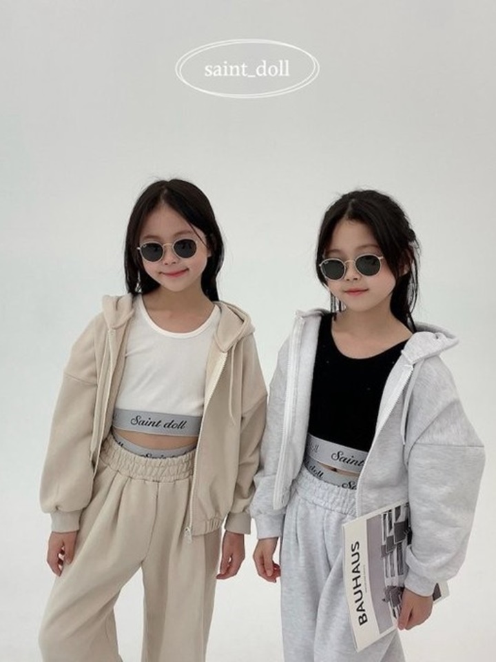 Banding Zip Up With Mom