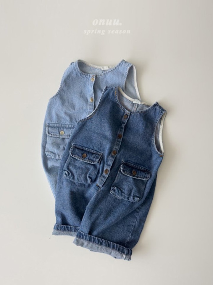A Denim Overalls