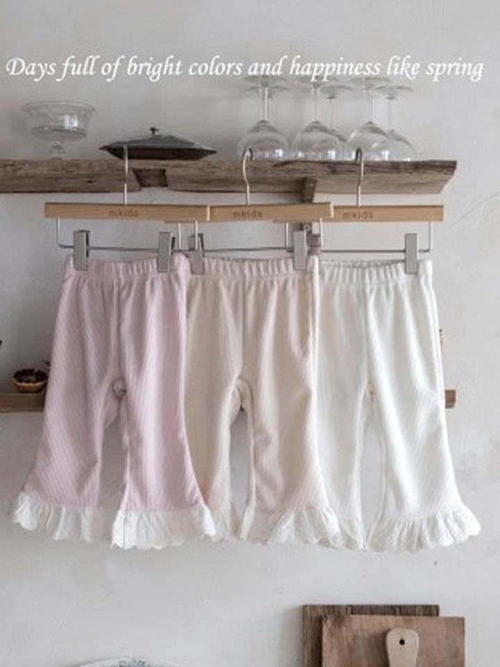 Cream Lace Pants