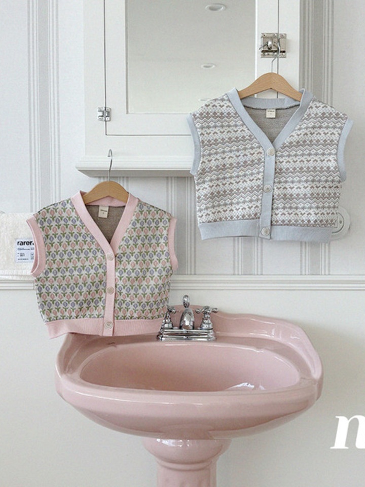 Bom Bom Knit Vest
