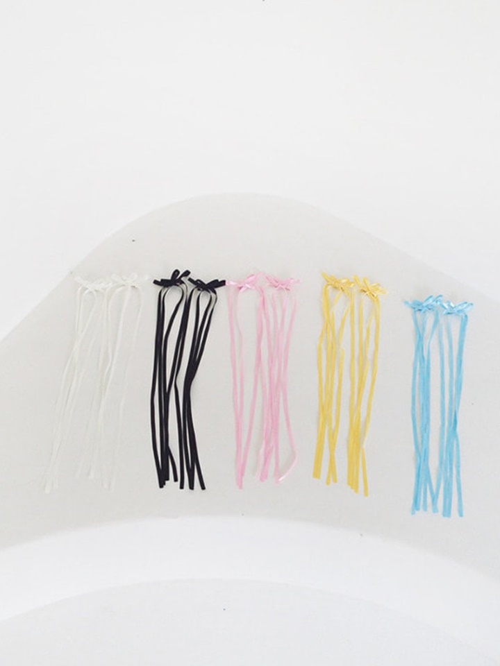 Long Ribbon Hair Clip
